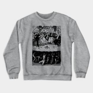 From The Depths - Socialist, Eat The Rich, Historical, Propaganda, Anti-Capitalist, Communist, Leftist Crewneck Sweatshirt
